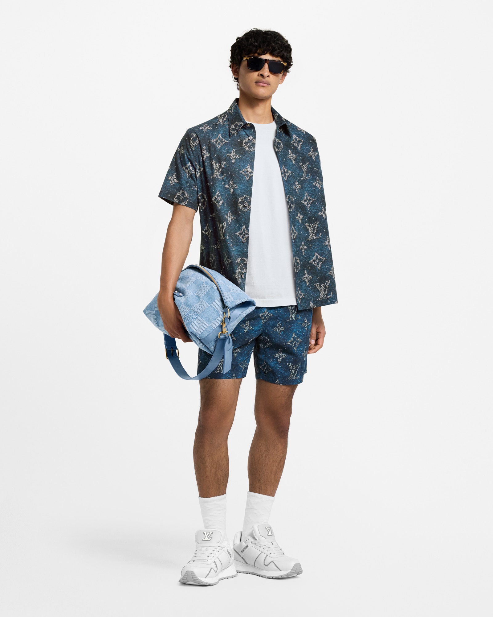 Printed Monogram Swim Shorts - Men - Ready-to-Wear | LOUIS VUITTON ®